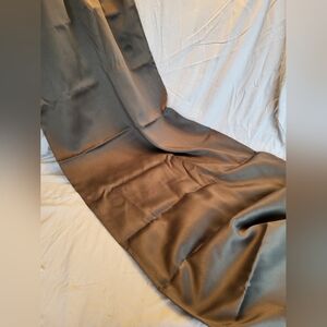 Sun Zero Barrow Energy Eff. Grommet Curtain Single Panel, 26" x 84", Gray